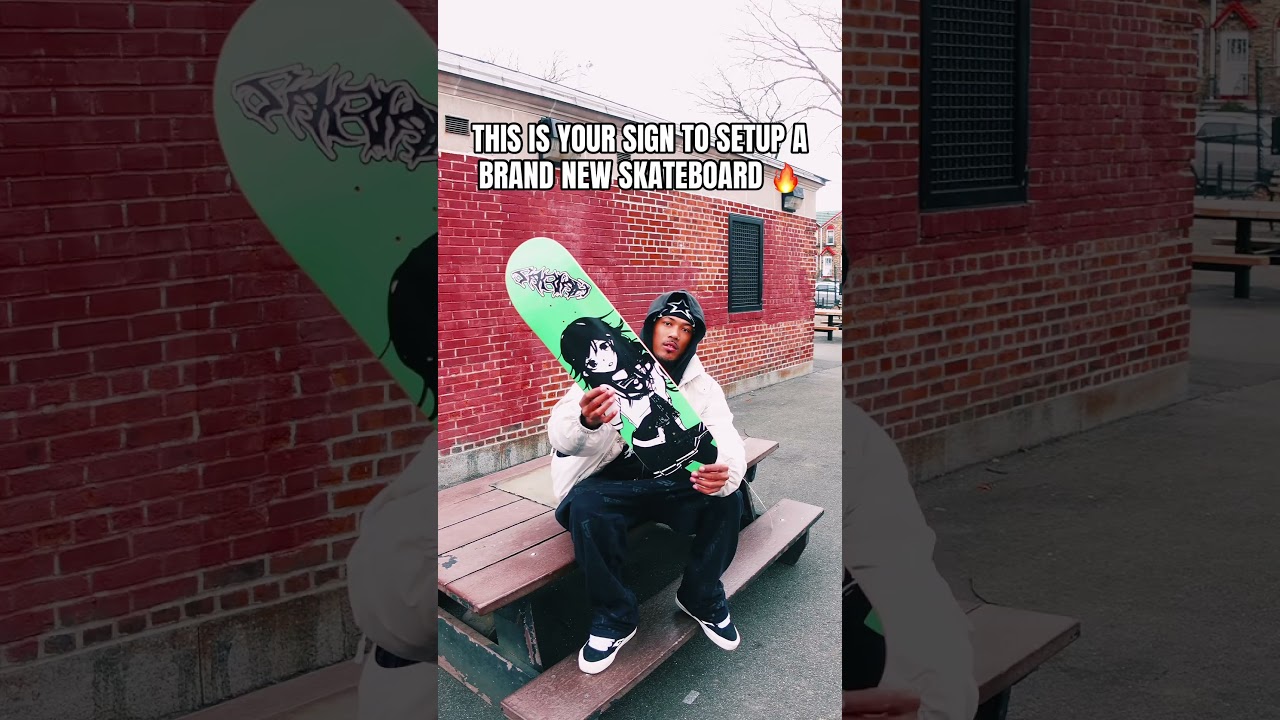 THIS IS YOUR SIGN TO SETUP A BRAND NEW SKATEBOARD 🔥