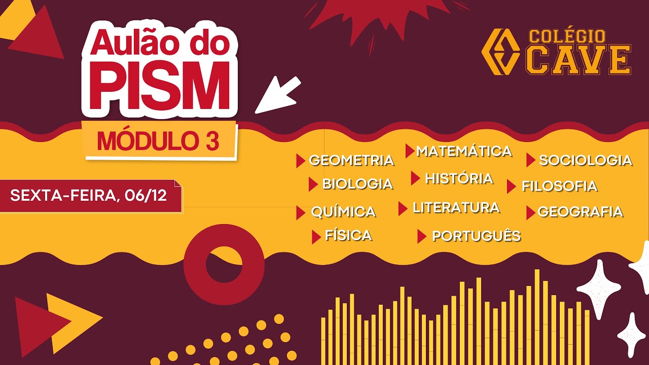Aulão PISM 3 | Sexta, 05 de dezembro