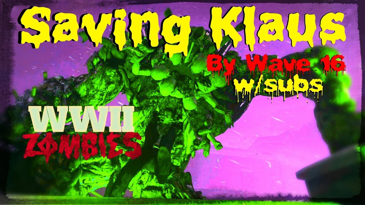 Saving Klaus by WAVE 16 ATTEMPTS w/subs [B.A.T. ELITE CHALLENGES] | WW2 Zombies - The Final Reich