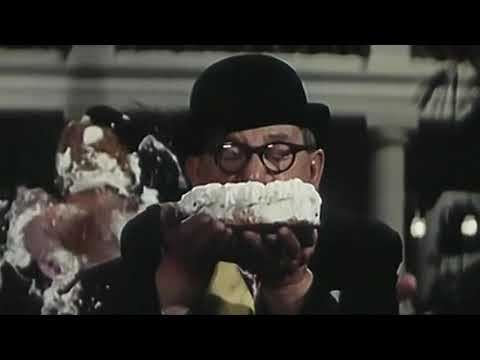 Kulhavý dábel (1968) pie fight scene - The pie fight scene from the 1968 Czech film Kulhavý dábel.