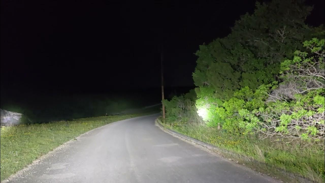harborfreight Roadshock Edge 4 LED and 6 LED demo YouTube