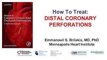 How to treat distal coronary perforations