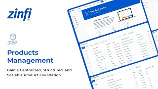 Simplify Product Management Across Your Partner Ecosystem @ZINFITECH