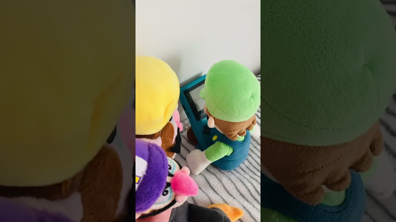 Wario and Waluigi’s Task | Super Mario Plush Club Mini Shorts 