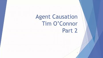 Free Will - Libertarianism: Timothy O