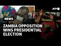 Zambia's opposition leader Hichilema wins presidential vote | AFP