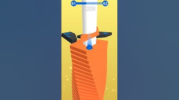 Stack Ball 🏀 Level 61  Gameply #shorts #youtubeshorts #stackball #aigamingyt