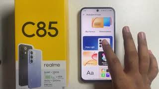 Realme C85/C85 Pro: How to Change Font Weight