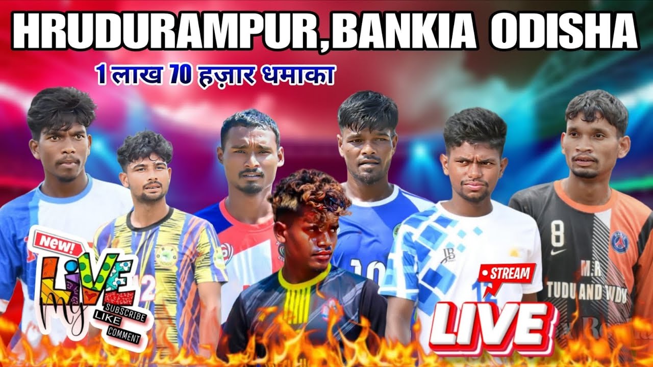 Hrudurampur,Bankia Odisha 🔴 Live Football Match 2025 ll 
