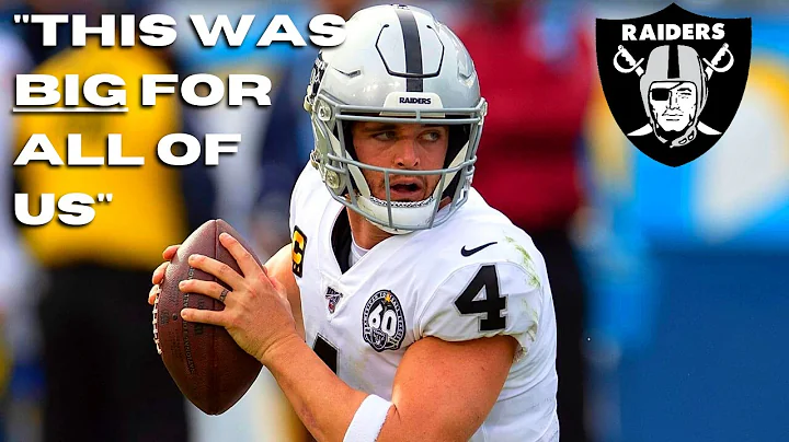 Raiders Just Made HUGE Statement On Derek Carr