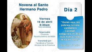 Novena al Santo Hermano Pedro - Día 2