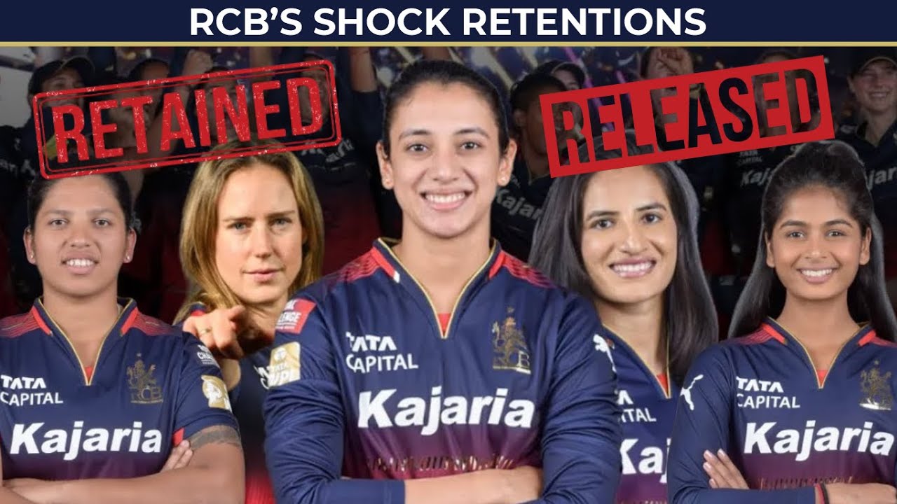 RCB Retain Smriti, Perry, Richa, Shreyanka | All teams retention and remaining purse | WPL 2026
