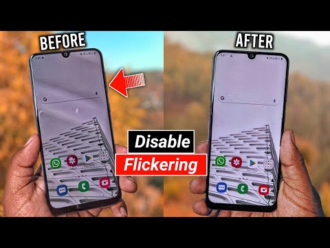 How to Fix Amoled Display Flickering Issue ! Screen Flickering Problem Solved ! Any Android Phone !!