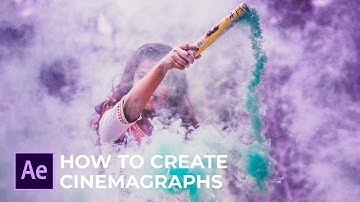 Create Amazing CINEMAGRAPHS with VIDEO in After Effects | Tutorial