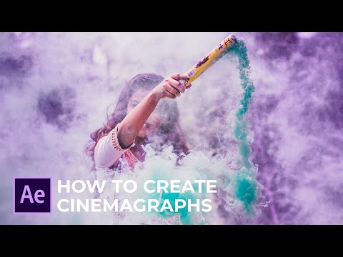 Create Amazing CINEMAGRAPHS with VIDEO in After Effects | Tutorial