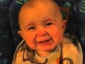 Baby cries after hearing her mother sing