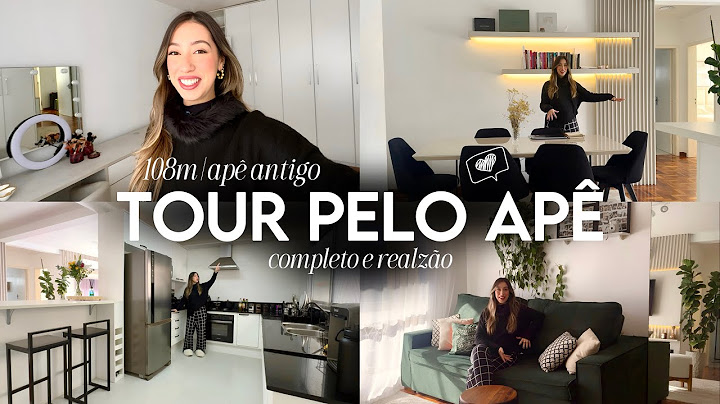 COMPLETE TOUR of our APARTMENT 108m BEFORE BABY | Complete and Real 🏠❣️ Cacá Anjos