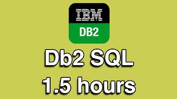 Db2 SQL All-in-One Quick Start Tutorial Series (1.5 HOURS!)