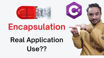 Wat is encapsulatie in C# .NET? Hoe implementeer je encapsulatie in echte applicaties?