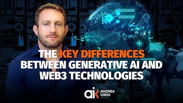 The key differences between Generative AI and Web3 technologies | Andrea Iorio Keynote Speaker