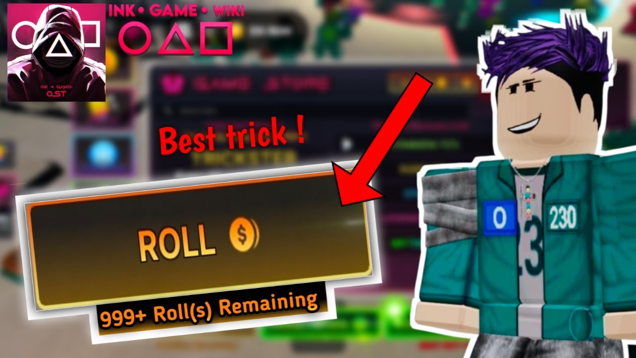 Unlimited power rolls trick ink game 🤑🎲