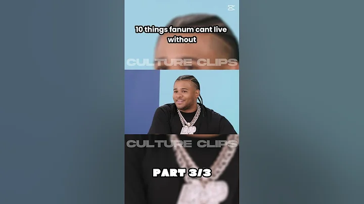 10 things fanum cant live without