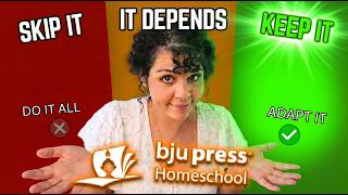 BJU Press: Brilliant Curriculum, Dangerous Trap | Keep It, Skip It, It Depends