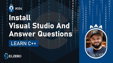 [Arabic] Fundamentals Of Programming With C++ #004 - Install Visual Studio And Answer Questions