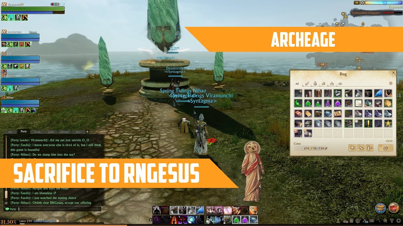 ArcheAge - Sacrifice to RNGesus