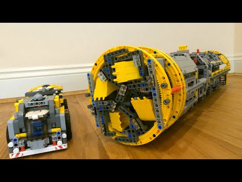 Lego Tunnel Boring Machine