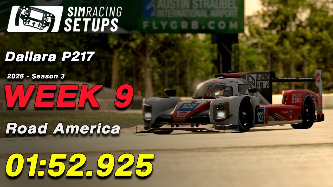 IRacing - LMP2 - Hotlap Road America 