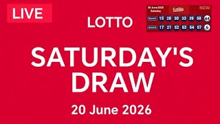 The National Lottery Lotto Draw Live results from Saturday 20 June 2026 | tonight's lotto