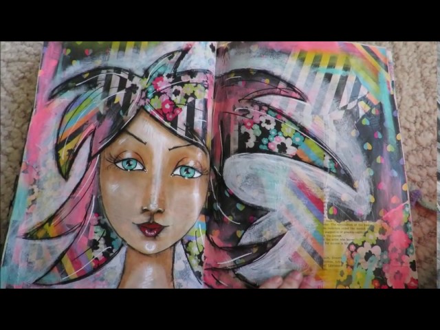 EASY Posca Paint Pens PRO TIP for Mind-Blowing MIXED MEDIA PORTRAITS -  KAREN CAMPBELL, ARTIST
