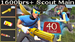 The Bumble Bee🔸1600h+ Scout Main Experience (TF2 Gameplay)