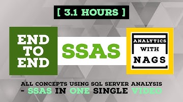 [[ 3.1 HOURS ]] SSAS Complete Tutorial - End to End - SQL Server Analysis Service