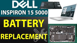 How to Replace Battery on Dell Inspiron 15 5000 (P102f) Laptop - Step-by-Step?