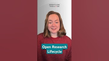 The Open Research Lifecycle: How Science Moves Forward #openscience #research #python