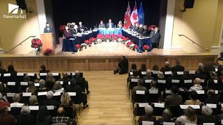 December 3, 2018 - Inaugural Meeting of Council