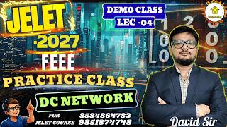 🔥JELET 2026-27 || Dc Network Practice Class |Lec - 04|| FEEE | By - David Sir #easy2learning