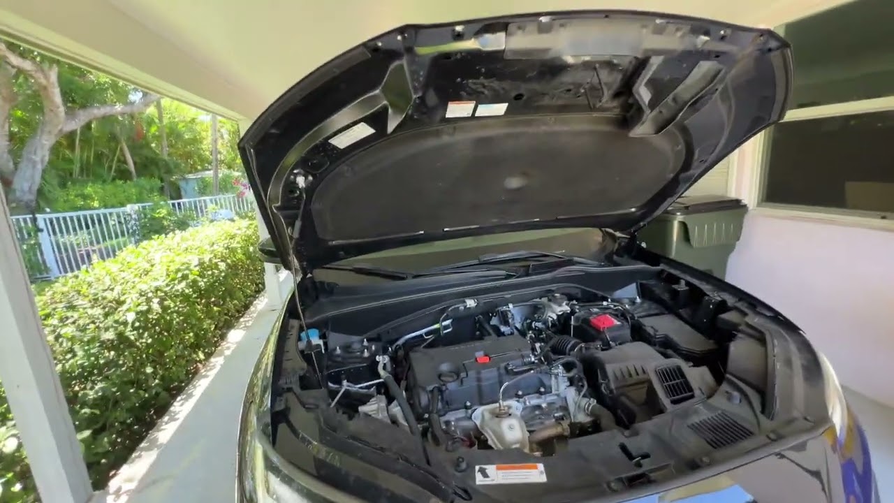 How to open the hood on a Honda HR-V
