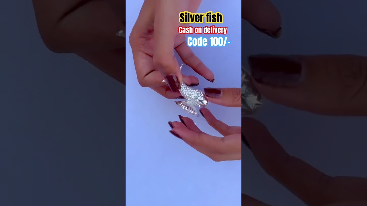 Silver fish 😍with 65% discount 