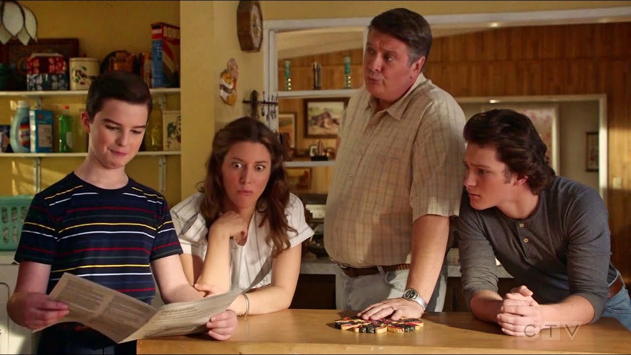 When Mary is given a lotto ticket | Young Sheldon Season 5 Episode 14