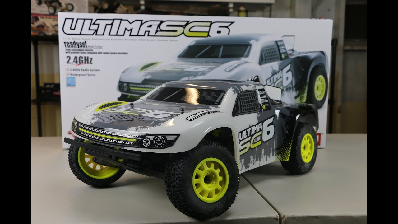 Kyosho SC6 ReadySet Short Course Truck - YouTube