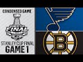 05/27/19 Cup Final, Gm1: Blues @ Bruins