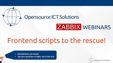 Zabbix   frontendscripts to the rescue