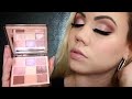 *New* Huda Beauty •Nude Obsessions• Palette Review(Nude Light) Tutorial/Swatches/look