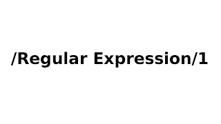 TUTORIAL JAVASCRIPT - Regular Expression | الأساسيات - PART 1