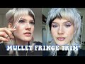 HOW TO CUT YOUR MULLET/SHAG FRINGE AT HOME