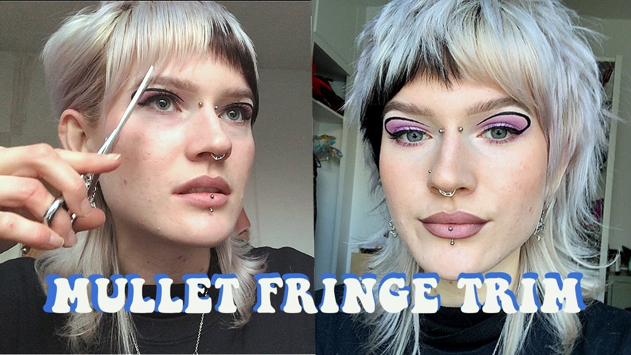 HOW TO CUT YOUR MULLET/SHAG FRINGE AT HOME