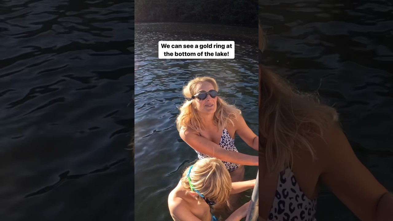 What did we find at the bottom of the lake? 